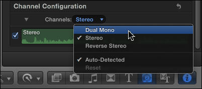 how to change microphone from mono to stereo