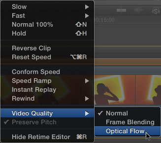 optical flow fcpx