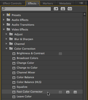 color presets for premiere pro cs6