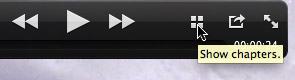 Show Chapters in QuickTime Player X