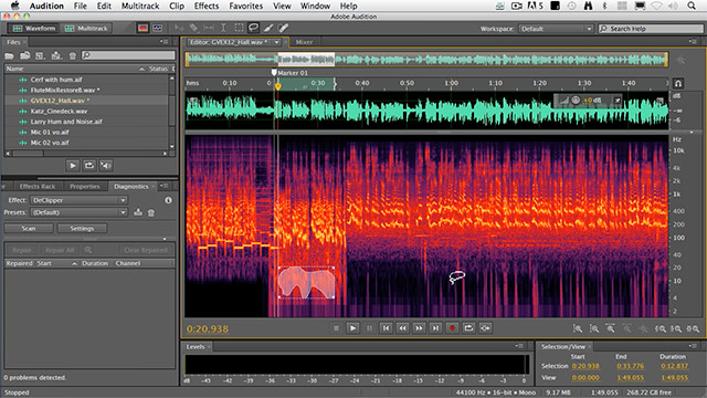 091 Repair Bad Audio In Adobe Audition Cs6 Larry Jordan