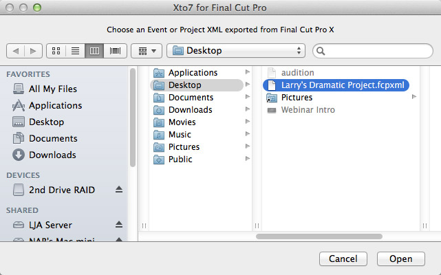 xto7 for final cut pro serial number