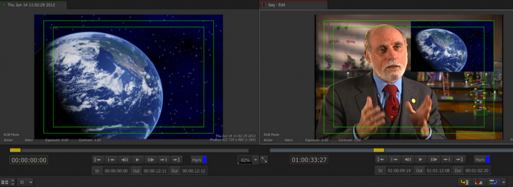 Editing Internet Founder Vint Cerf In Video Special With Adobe Video Editing