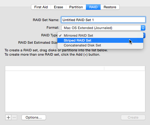 disk utility for mac raid