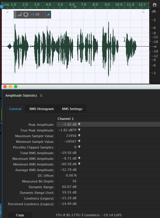 adobe audition normalize volume