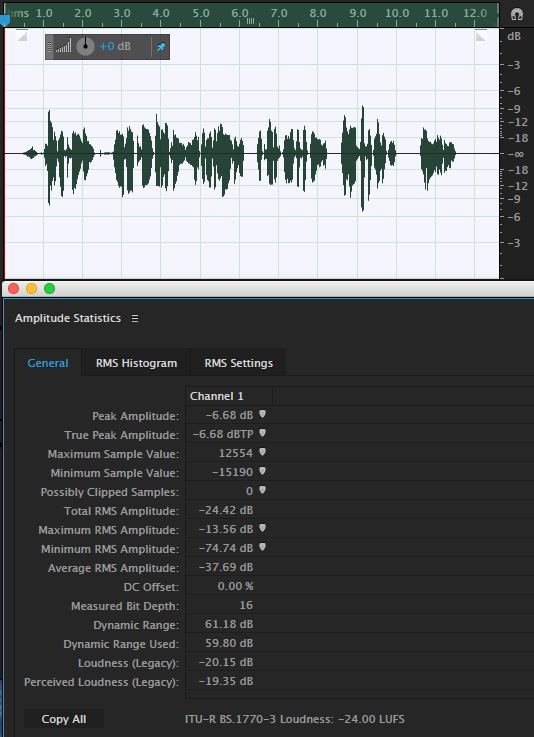 adobe audition normalize volume