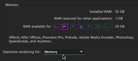 enable gpu acceleration in adobe premiere pro cc