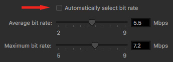 how to change aspect ration in compressor 4.3.1