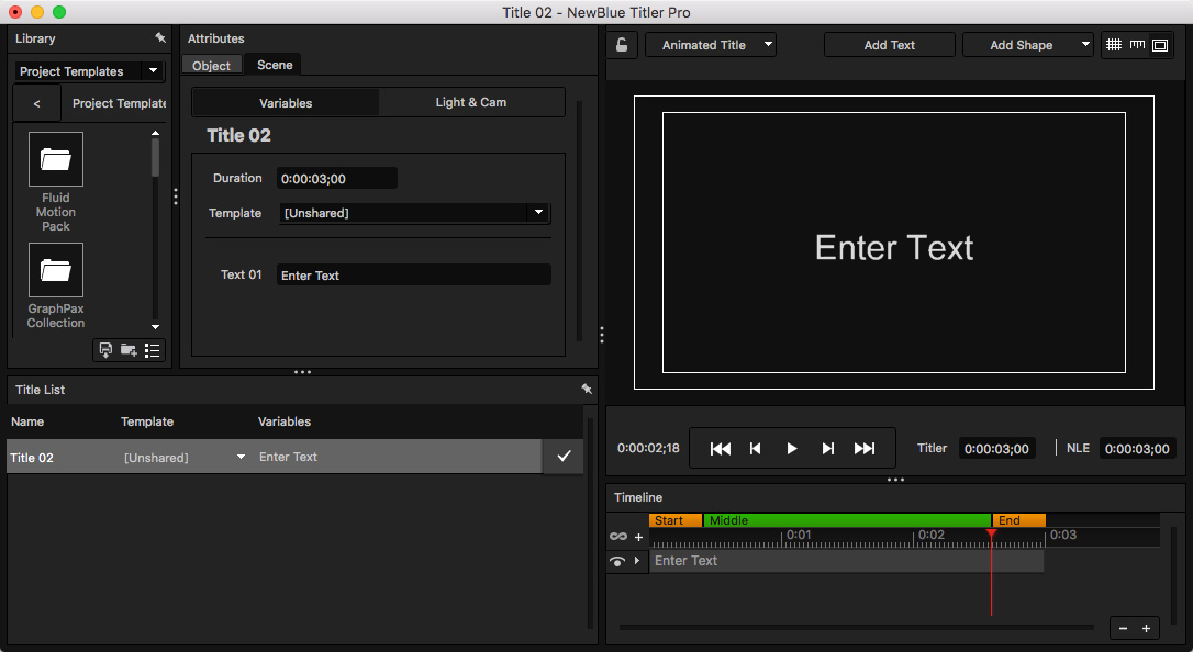 titler pro 5 keyframing