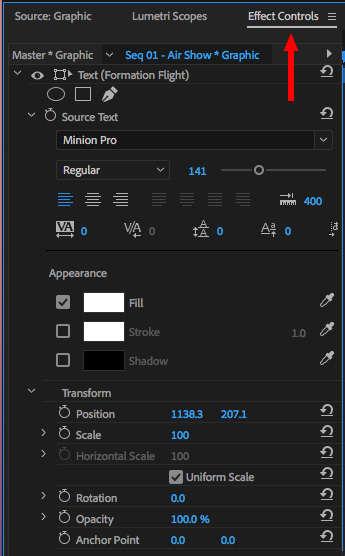 text overlays premiere pro