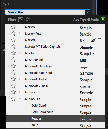 add text in adobe premiere pro cc