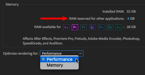 Premiere Pro Trash Preferences