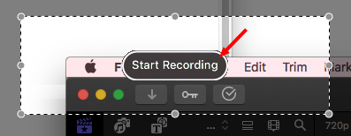 max length of video quick time 10.4 for mac record video