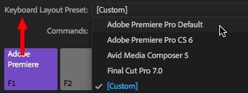 Crea shortcuts de teclado personalizados para Premiere Pro CC