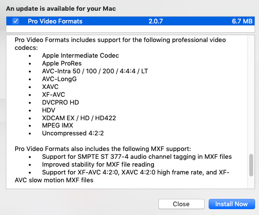 mxf plugin for final cut pro 7