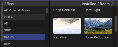 final cut pro 10.3.4 adjust timeline