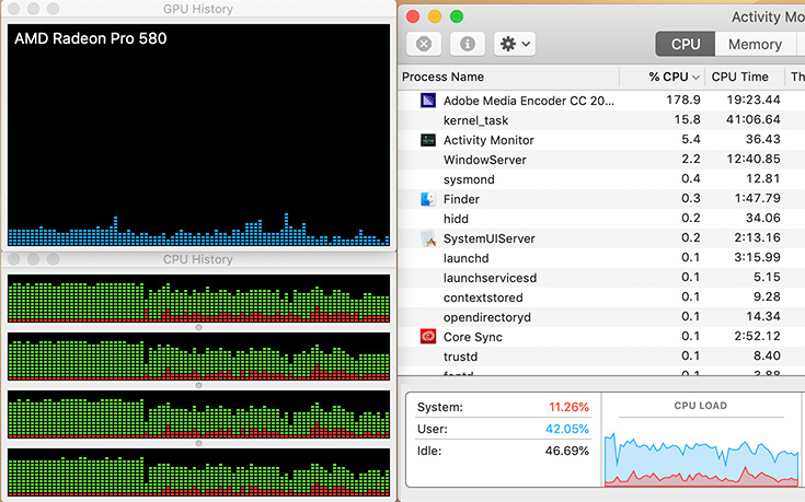 adobe media encoder cc limit cpu usage