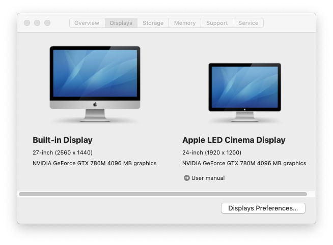 Multiple screens for mac laptop