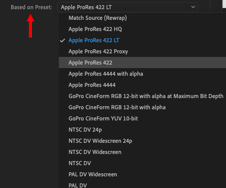 apple prores 422 adobe media encoder tutorial