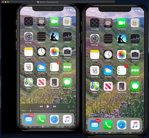 connecting iphone to reflector 3