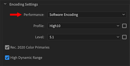 adobe premiere pro 2.0 video settings compress